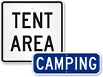 MUTCD Campsite Markers