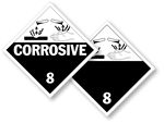Corrosive Placards