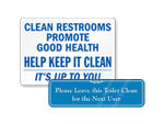 Clean Bathrooms