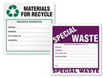 Hazardous Waste Labels