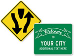 Highway Road Signs