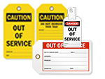 Out of Service Tags