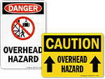 Overhead Power Line Signs