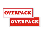 Overpack Shipping Labels