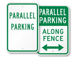 Parallel Parking Signs
