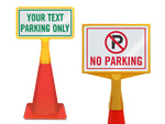ConeBoss Parking Signs for Traffic Cones