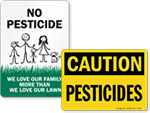 Pesticide Signs