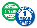 Safety Award Stickers