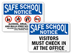 School Safety Signs