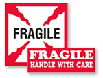 Fragile Stickers
