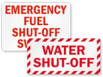 Shut Off Labels