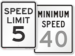 Speed Limit Signs