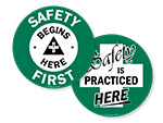 Team Safety Floor Signs