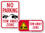 Tow Away Signs