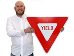 Traffic Yield Signs