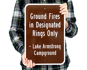Custom Campground Notice