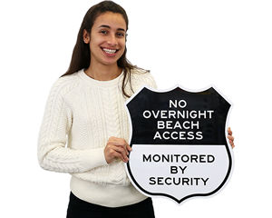 Custom Shaped Shield Metal Signs