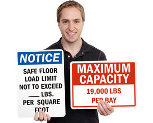 Custom Warehouse Signs