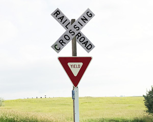 Railroad Crossing Sign