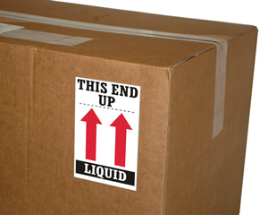 This End Up Shipping Labels