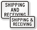 Shipping & Receiving Signs