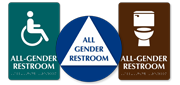 ADA Bathroom Signs