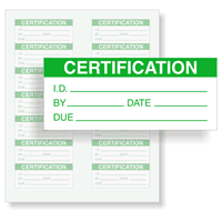 Certification