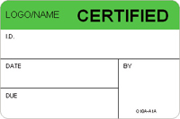 Certified Label [add name or logo]