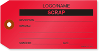 Custom Scrap Tag [add your name or logo]