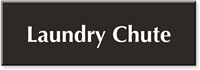 Laundry Chute Engraved Sign