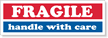 Fragile Handle Care Label Mailing Labels