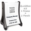 Add Company Message BigBoss Portable Custom Sidewalk Sign