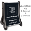 Add Company Message BigBoss Portable Custom Sidewalk Sign