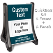 Add Logo Company Name BigBoss Portable Custom Sidewalk Sign