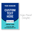 Add Logo Headline BigBoss Portable Custom Sidewalk Sign