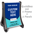 Add Logo Headline BigBoss Portable Custom Sidewalk Sign