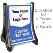 Add Photo or Logo BigBoss Portable Custom Sidewalk Sign