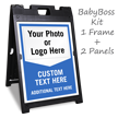 Add Photo or Logo BigBoss Portable Custom Sidewalk Sign