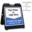 Add Photo or Logo BigBoss Portable Custom Sidewalk Sign