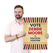 Add Political Position Name Custom Vote Yard Sign