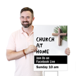 Add Text Church At Home Join Us Yard Religious Sign