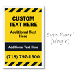 Add Your Text BigBoss Portable Custom Sidewalk Sign