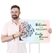 Custom Family Reunion Yard Sign Add Your Name And Year