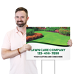 Custom Horizontal Lawn Care Add Line Here Contact Number