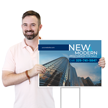 Custom Real Estate New Apartments Yard Sign