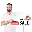 Custom Real Estate Sign Home For Sale Add Name Logo