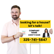 Custom Real Estate Sign Lets Talk Add Company Agent Info