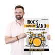 Custom Rock Concert Band Ticket Booking Event Sign