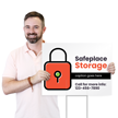 Custom Safeplace Storage Yard Sign Add Text And Number