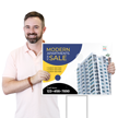 Modern Apartments For Sale Custom Real Estate Yard Sign